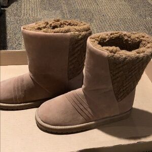 Muk Luks Women's Tan Winter Boots